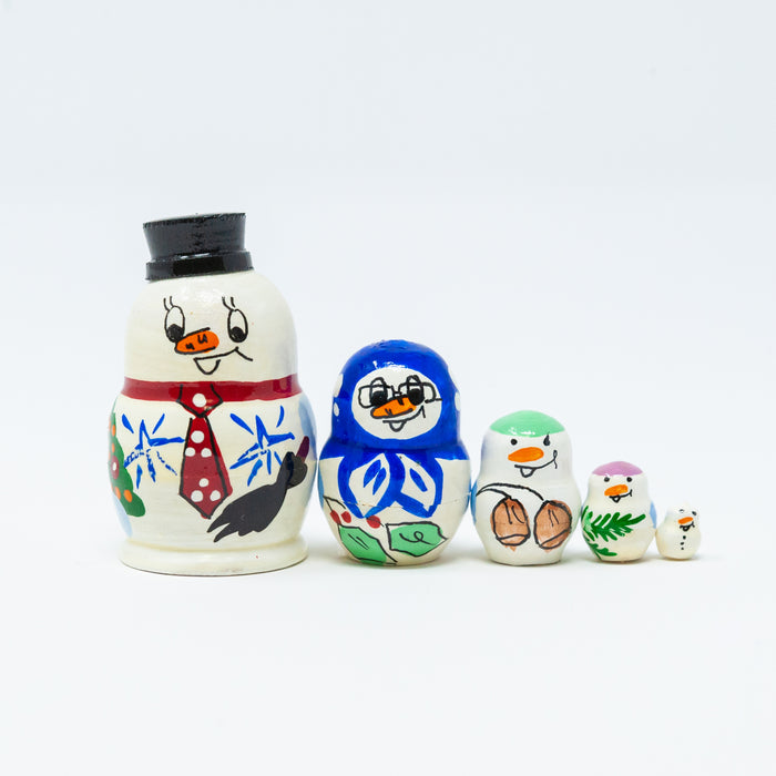 Mini Snowman Family (Multiple Colour Options)