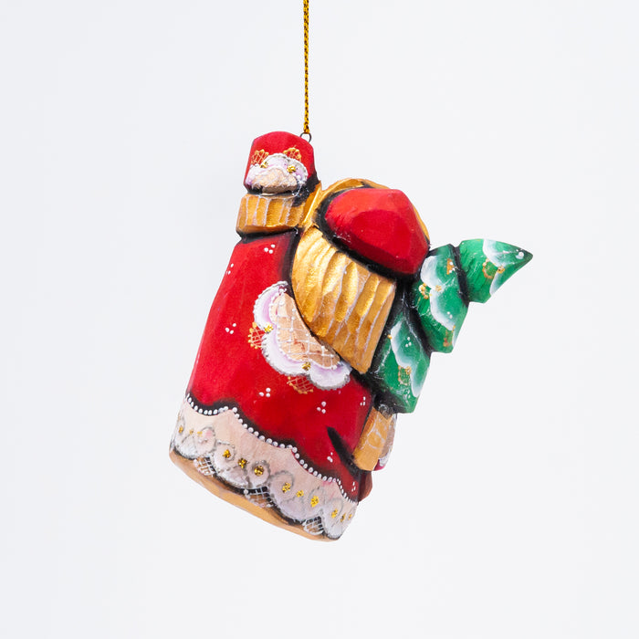 Hand-carved Grandfather Frost Ornament