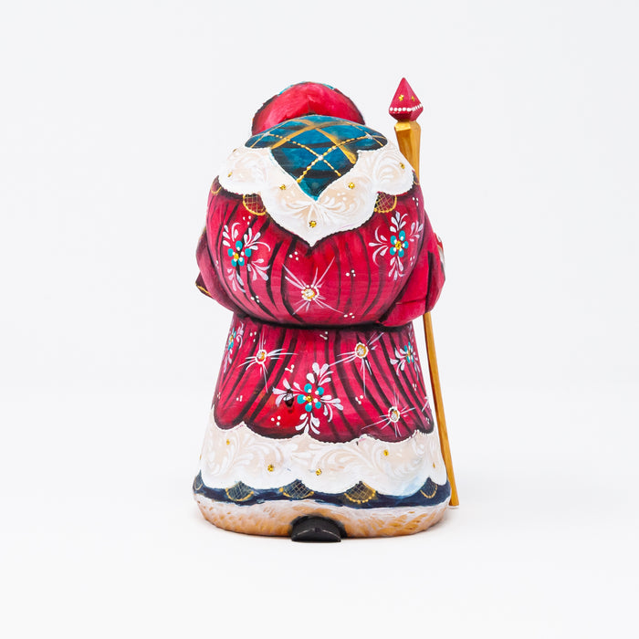Hand-carved  Grandfather Frost Figurine