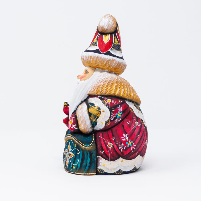 Hand-carved  Grandfather Frost Figurine
