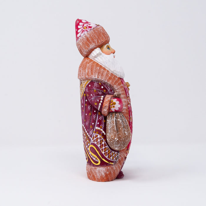 Hand-carved  Grandfather Frost Figurine