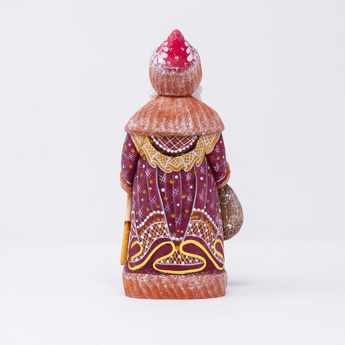 Hand-carved  Grandfather Frost Figurine