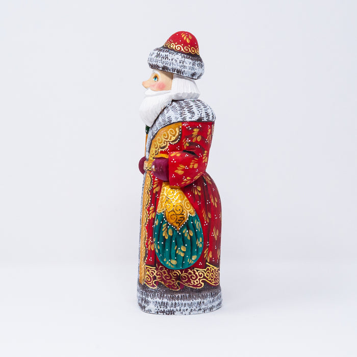 Hand-carved  Grandfather Frost Figurine