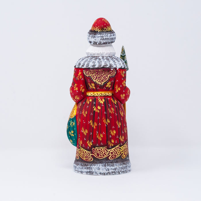 Hand-carved  Grandfather Frost Figurine