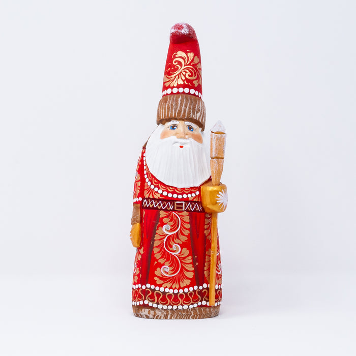 Hand-carved  Grandfather Frost Figurine