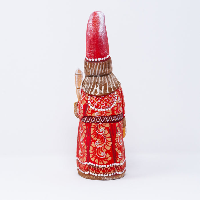 Hand-carved  Grandfather Frost Figurine