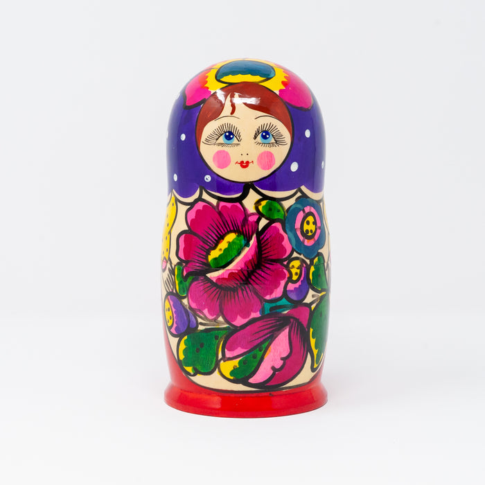 Traditional Polkhovsky Maidan Doll – Set of 5 (Multiple Colour Options)