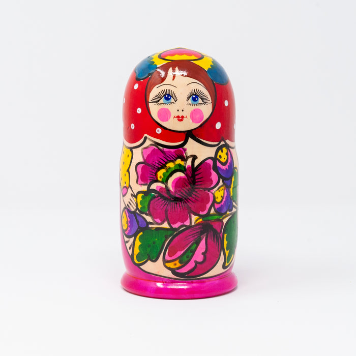 Traditional Polkhovsky Maidan Doll – Set of 5 (Multiple Colour Options)