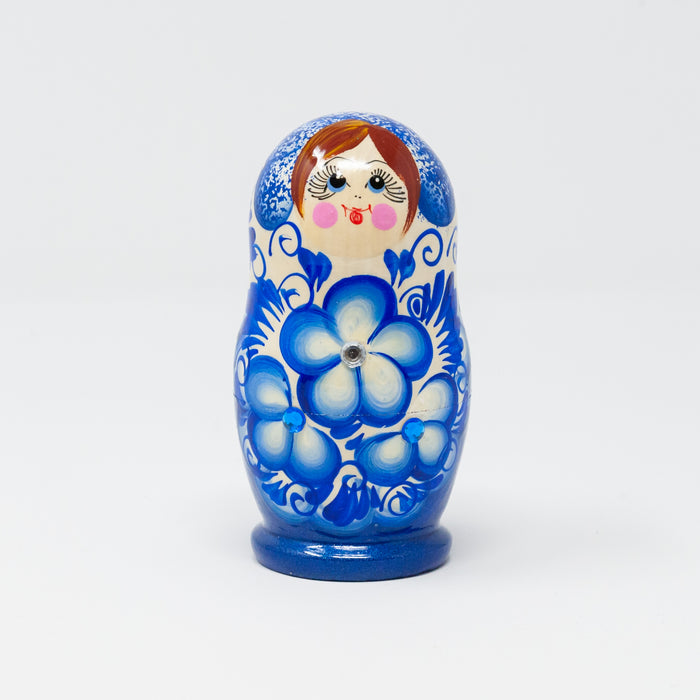 Floral Folk Artisan Doll – Set of 5 (Multiple Colour Options)