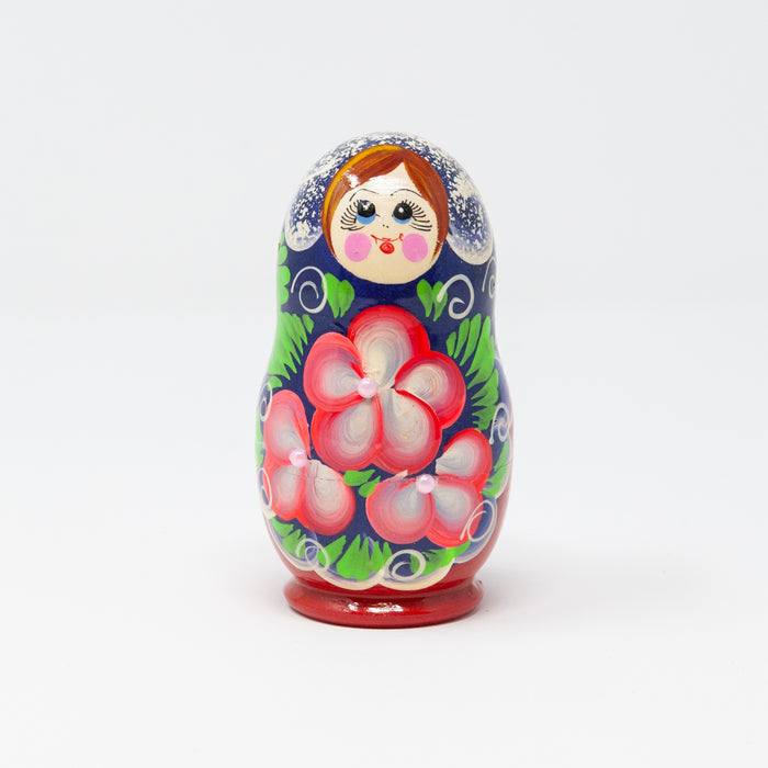 Floral Folk Artisan Doll – Set of 5 (Multiple Colour Options)