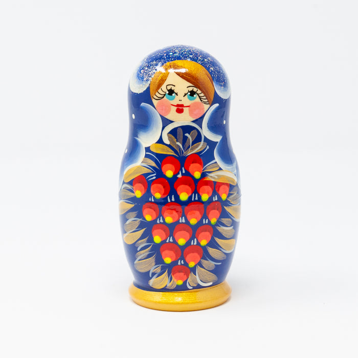 Rowan Berry Folk Artisan Doll – Set of 5 (Multiple Colour Options)