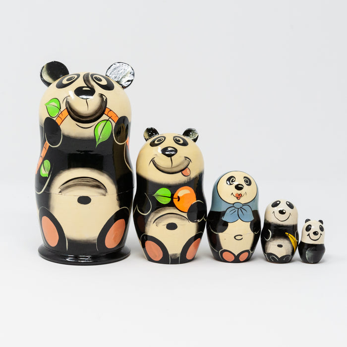 Panda Bear Family – Set of 5