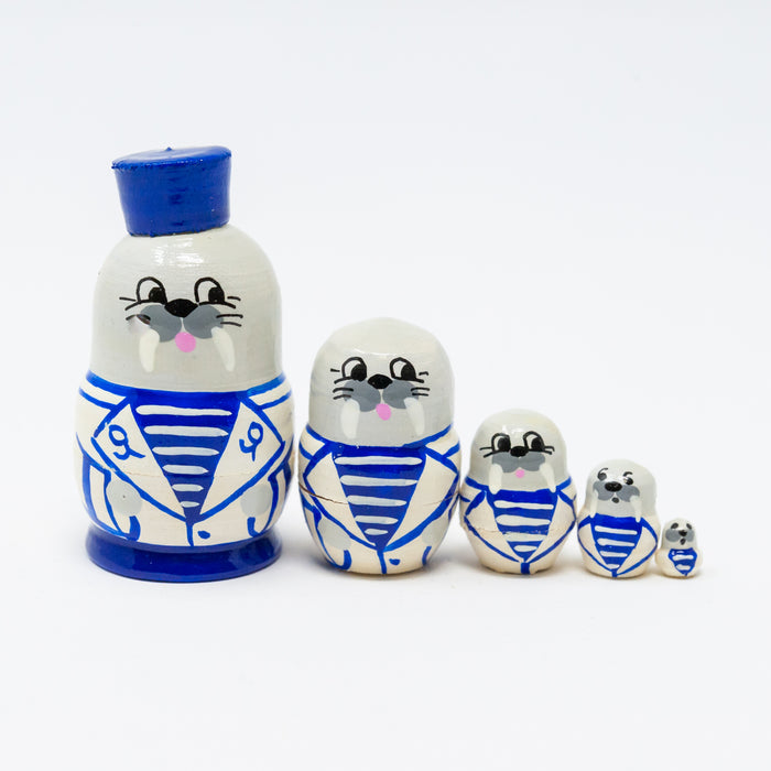 Mini Walrus – Set of 5