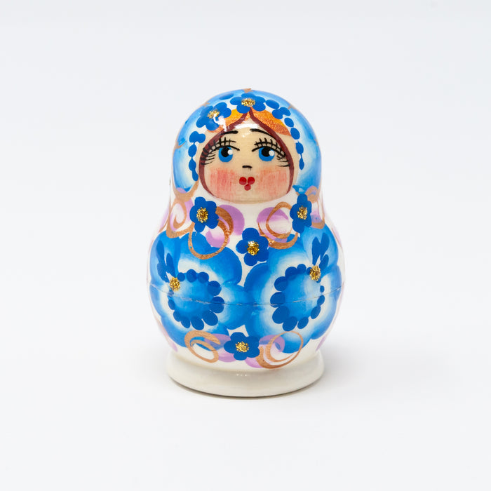 Miniature Floral Doll – Set of 5 (Multiple Colour Options)
