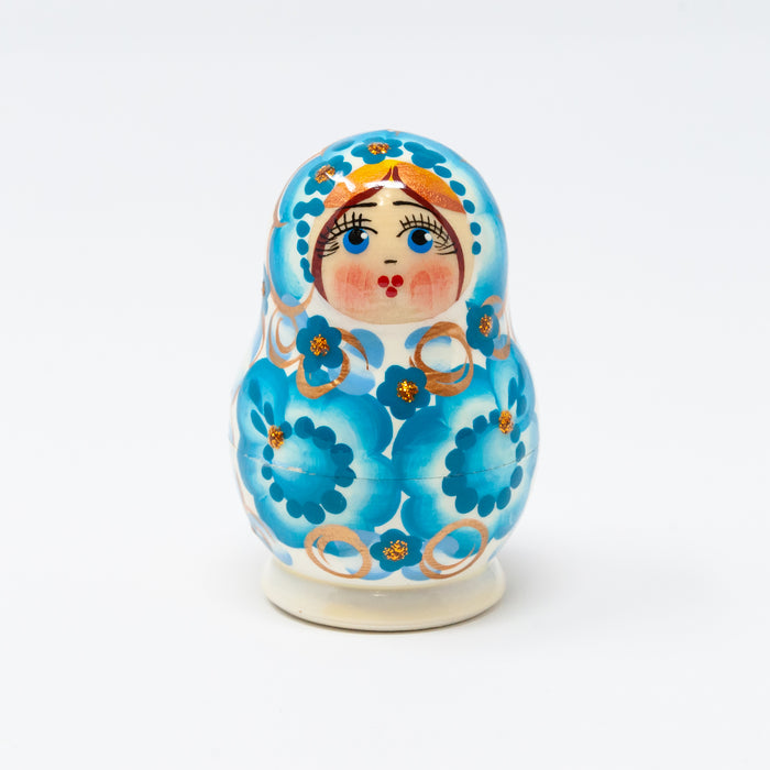 Miniature Floral Doll – Set of 5 (Multiple Colour Options)