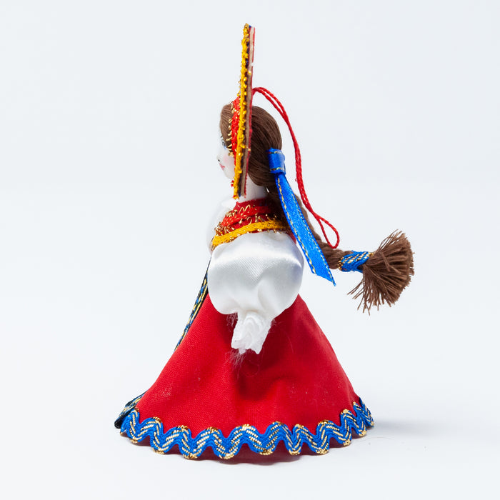 Russian Costume Doll Ornaments (Red Colour Palette)