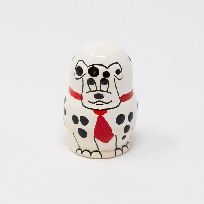Mini Dalmatian Dog – Set of 5