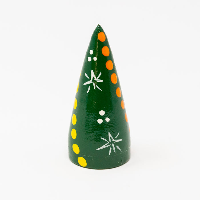 Miniature Nesting Christmas Trees in a Tree