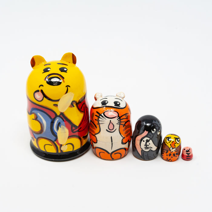 Mini Winnie-the-Pooh with Friends – Set of 5