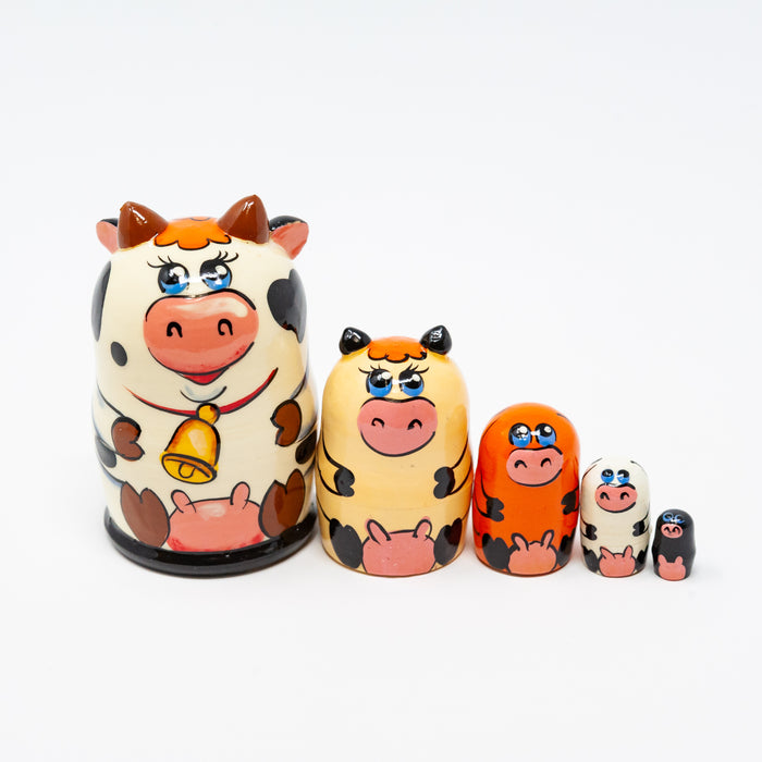 Mini Cow – Set of 5