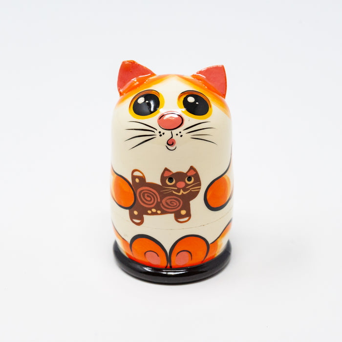 Mini Cat with Ginger Kitty – Set of 5