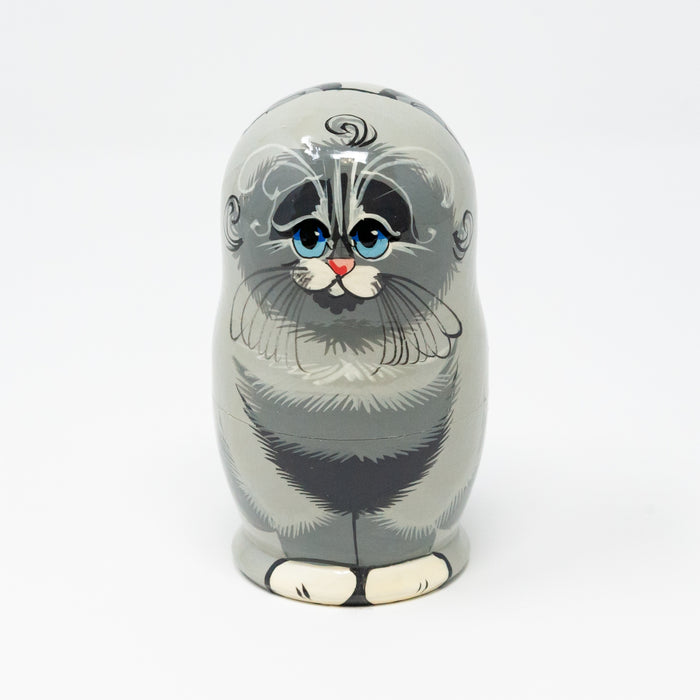 Cat Family – Set of 5 (Multiple Colour Options)