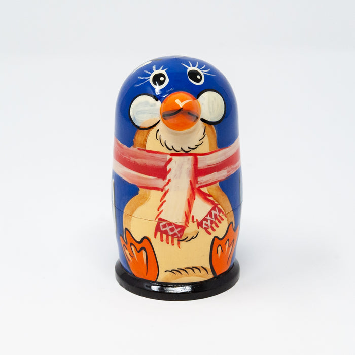 Blue Penguin – Set of 5