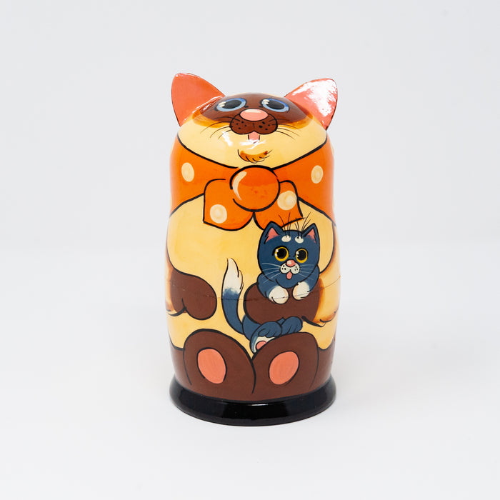 Female Siamese Cat Family – Set of 5 (Large)