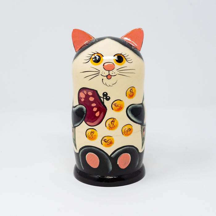 Money Cat – Set of 5 (Large)