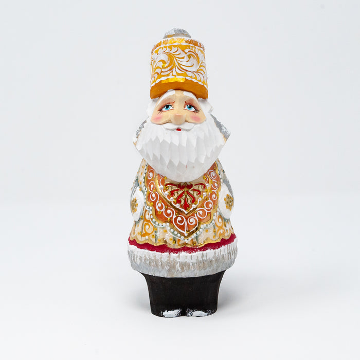 Hand-carved  Grandfather Frost Figurine (Multiple Colour Options)