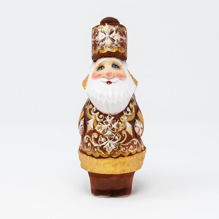 Hand-carved  Grandfather Frost Figurine (Multiple Colour Options)