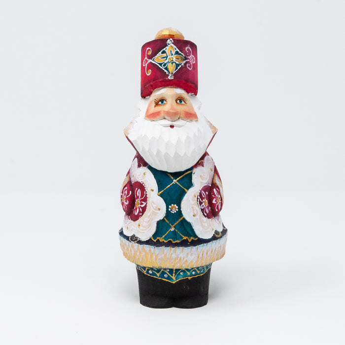 Hand-carved  Grandfather Frost Figurine (Multiple Colour Options)