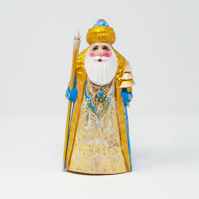 Hand-carved  Grandfather Frost Figurine (Two Colour Options)