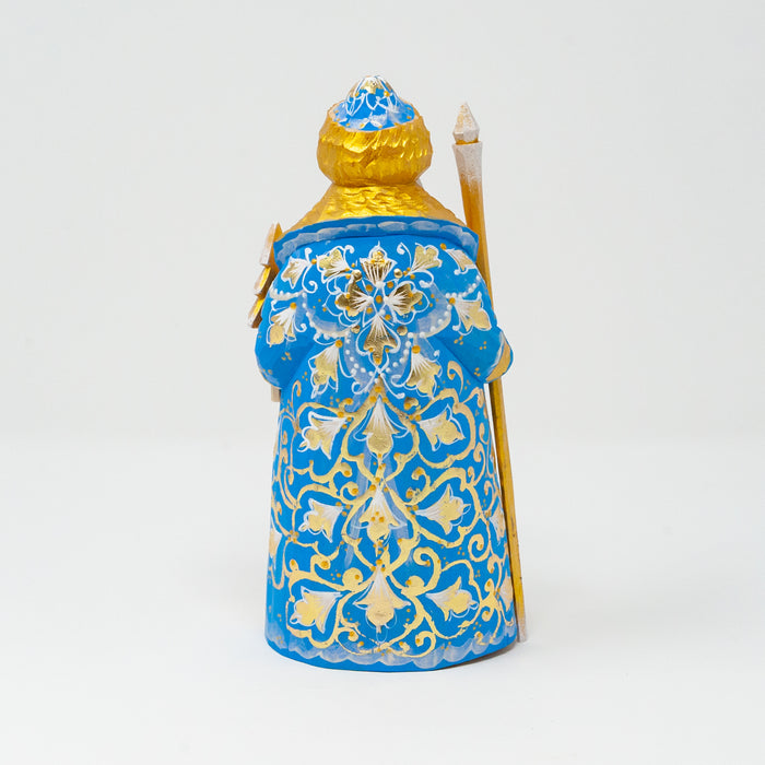 Hand-carved  Grandfather Frost Figurine (Two Colour Options)