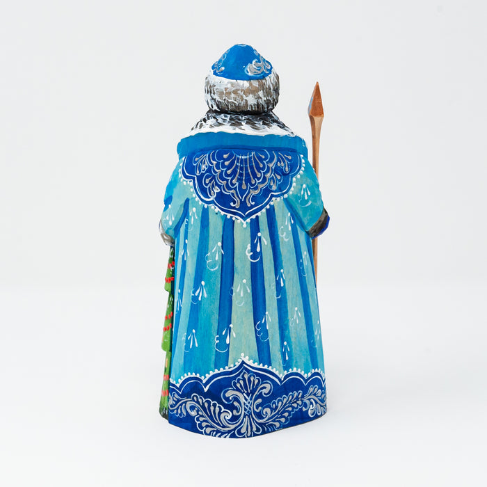 Hand-carved  Grandfather Frost Figurine (Multiple Colour Options)