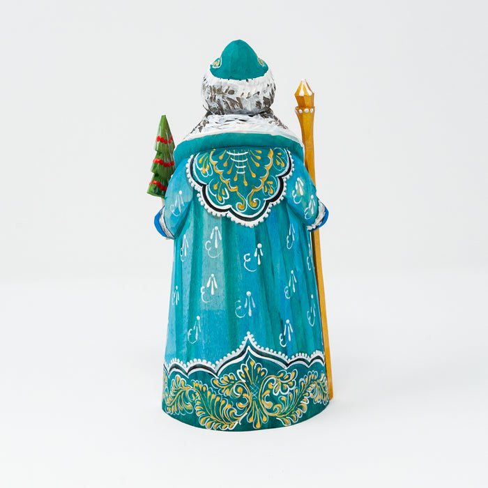 Hand-carved  Grandfather Frost Figurine (Multiple Colour Options)