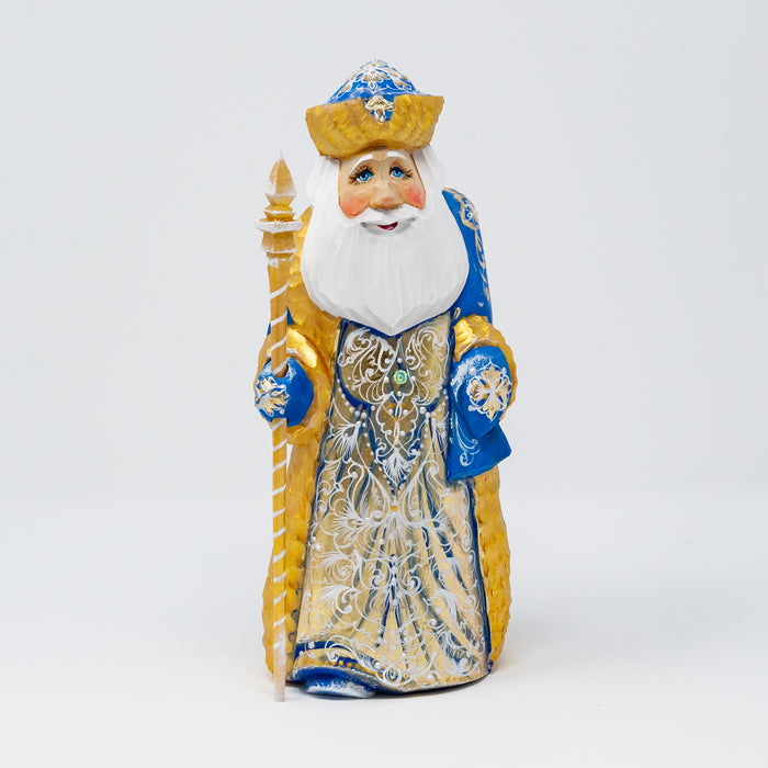 Hand-carved  Grandfather Frost (Two Colour Options)