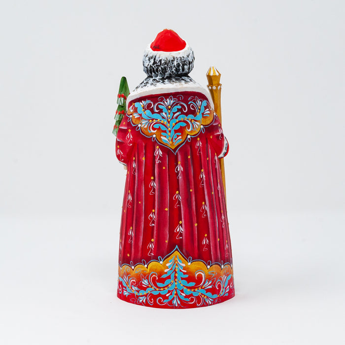 Hand-carved  Grandfather Frost Figurine (Multiple Colour Options)