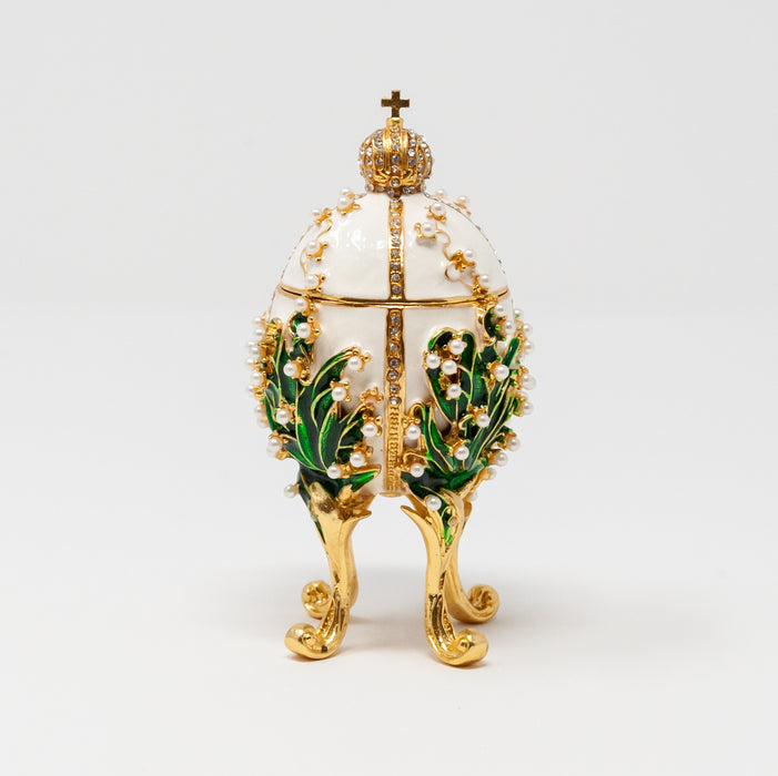 Lily of the Valley Imperial Faberge Egg Replica