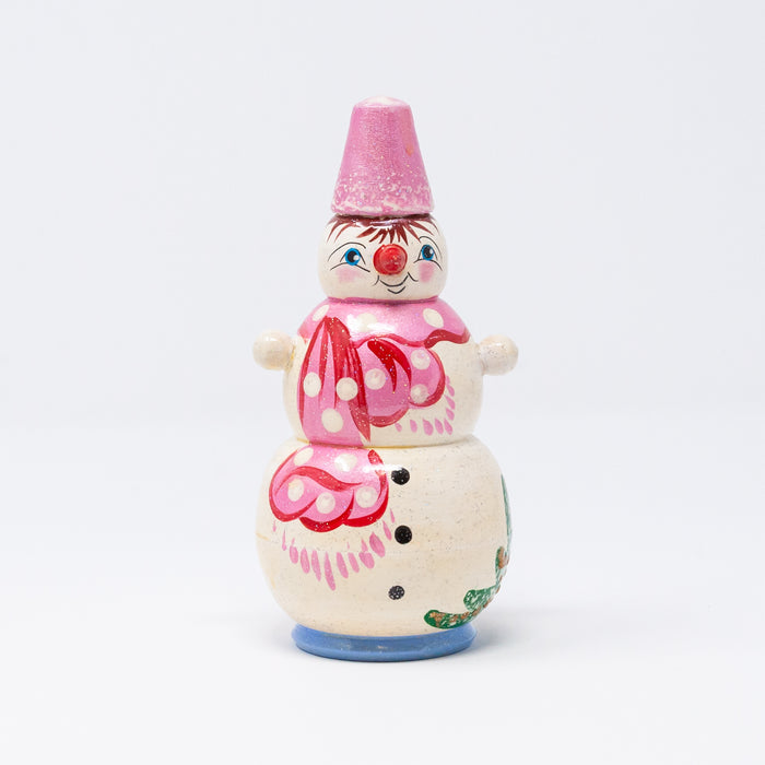 Snowman with Santa and a Christmas Tree (Multiple Colour Options)