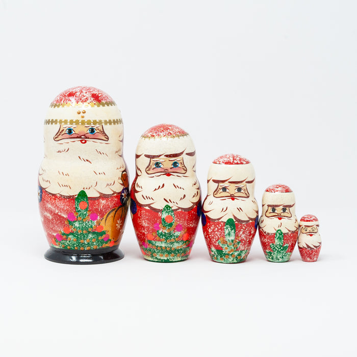 Frosted Santa Family