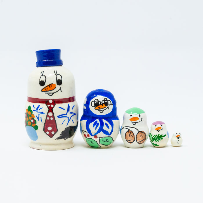 Mini Snowman  Family (Multiple Colour Options)