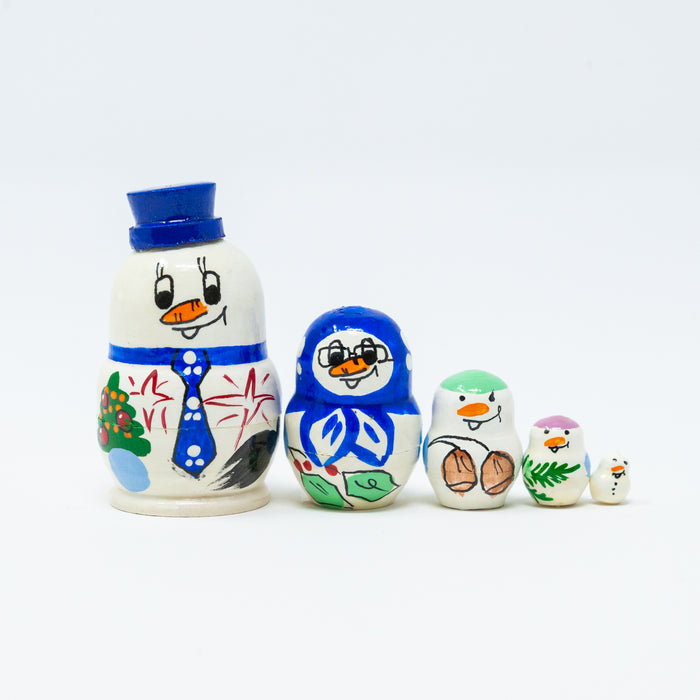 Mini Snowman  Family (Multiple Colour Options)
