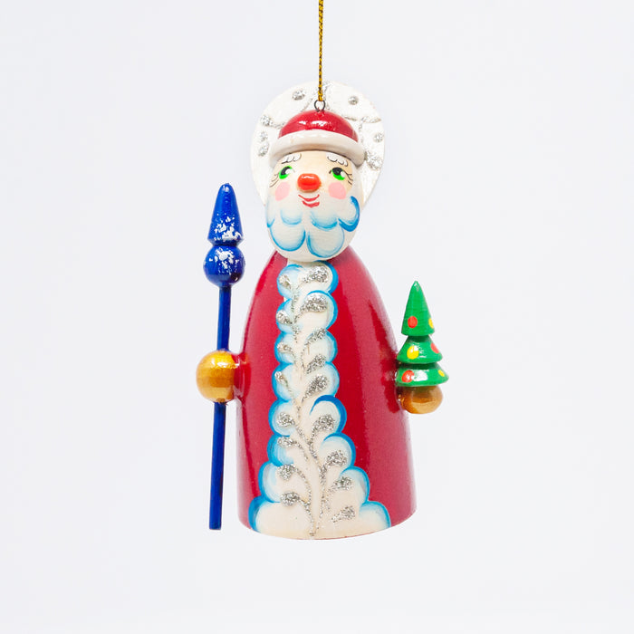 Santa Ornament (Multiple Colour Options)