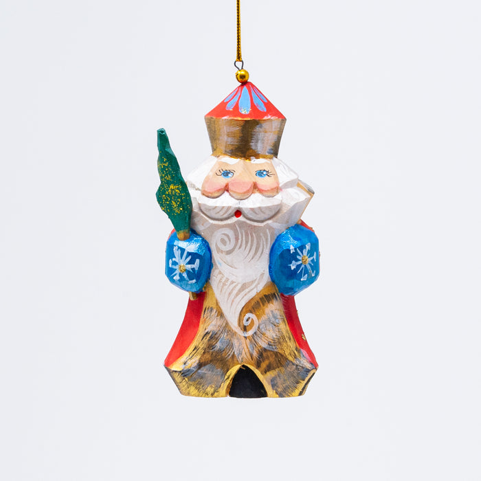 Hand-carved  Grandfather Frost Ornament