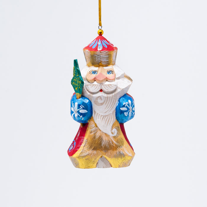 Hand-carved  Grandfather Frost Ornament