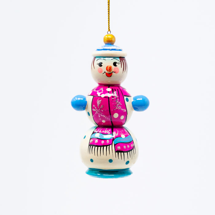 Snowman Ornament Multiple Designs Option