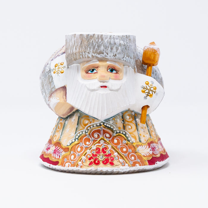 Hand-carved   Grandfather Frost Figurine (Multiple Colour Options)