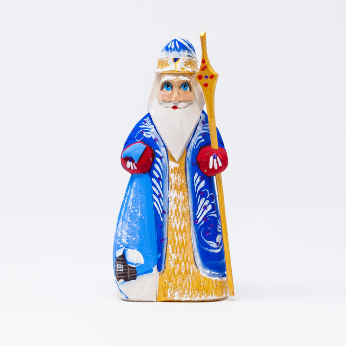 Hand-carved   Grandfather Frost Figurine (Multiple Colour Options)