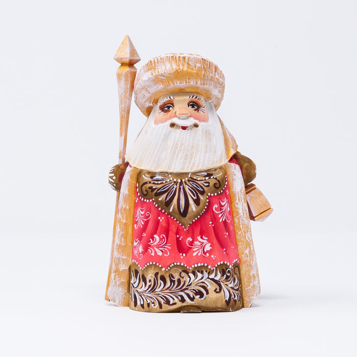 Hand-carved   Grandfather Frost Figurine